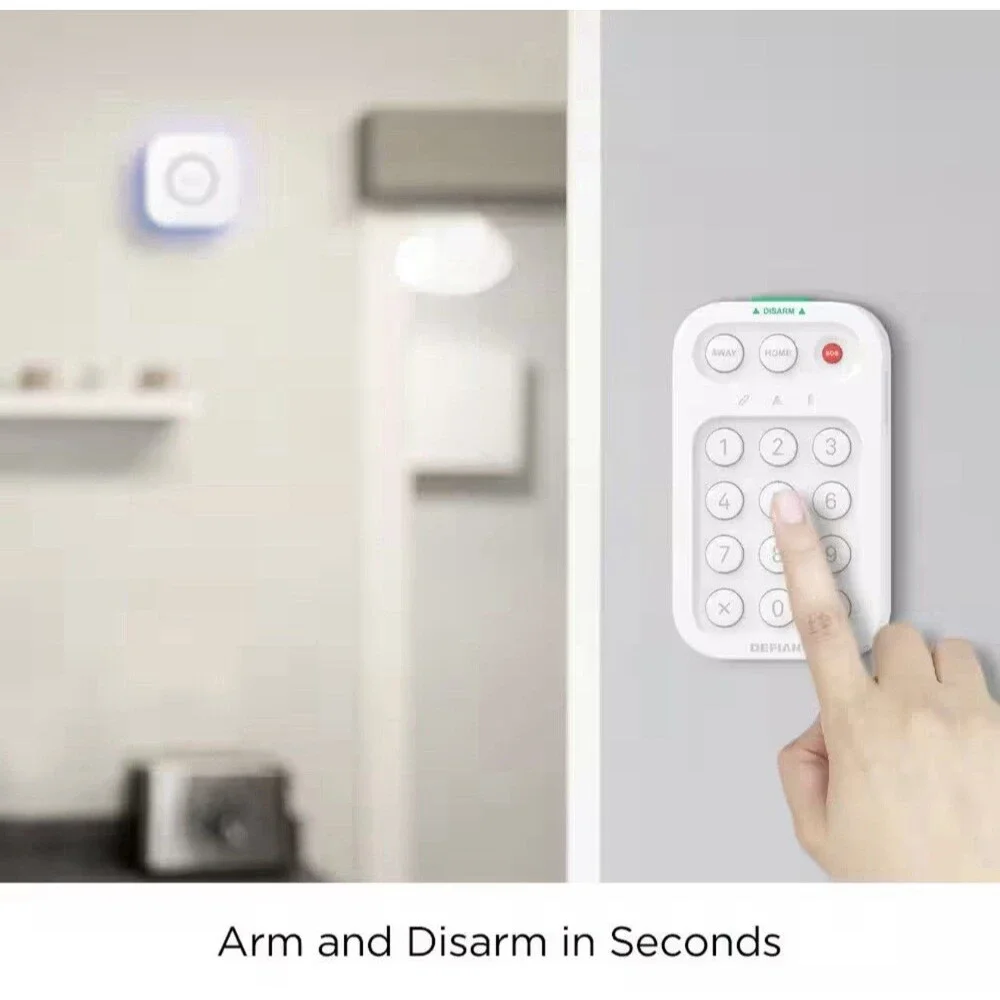 Defiant Wi‑Fi Voice Control Smart Alarm Kit White Alexa/Google 1010 516 033